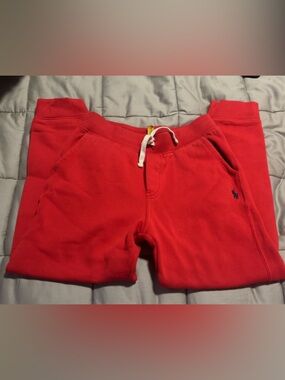 Polo by Ralph Lauren Red Kids Sweatpants